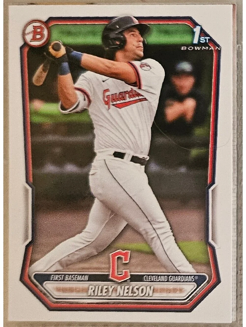 2026 Bowman Prospects 1st Riley Nelson #BP-124 Cleveland guardians